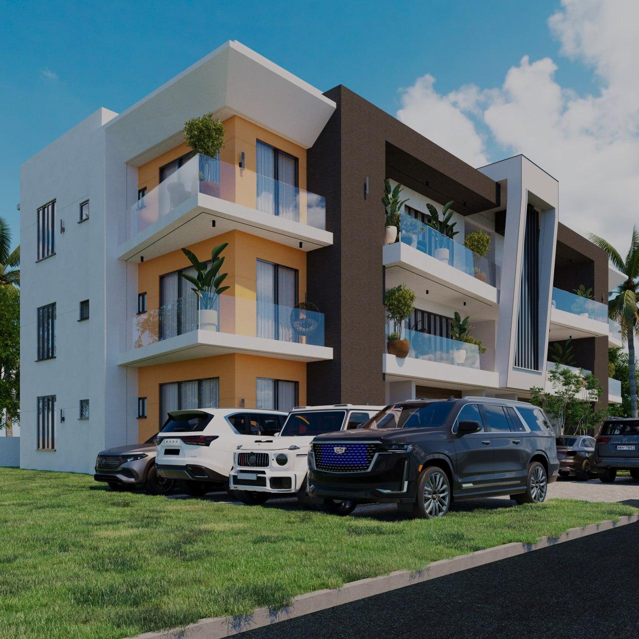 AccessGate Estate 6 Units of 3-Bedroom Apartment Block