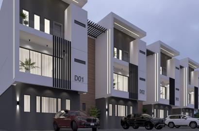 Everstead Estate II 3-Bedroom Terrace Duplex with BQ
