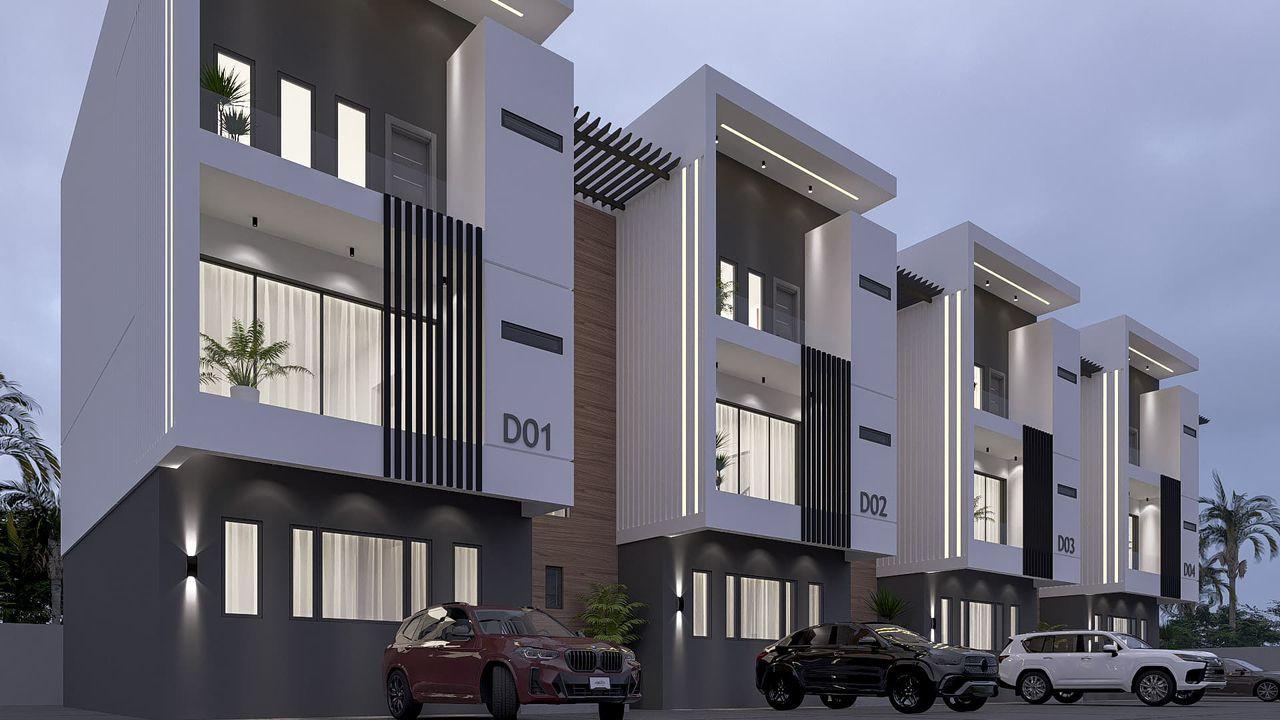 Everstead Estate II 3-Bedroom Terrace Duplex with BQ